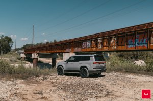 Lexus GX 550 Custom Wheels - HF6-3 by Vossen - Gloss Black